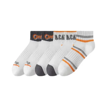 FAIRWHALE Mid Calf Socks Unisex 5 Pack