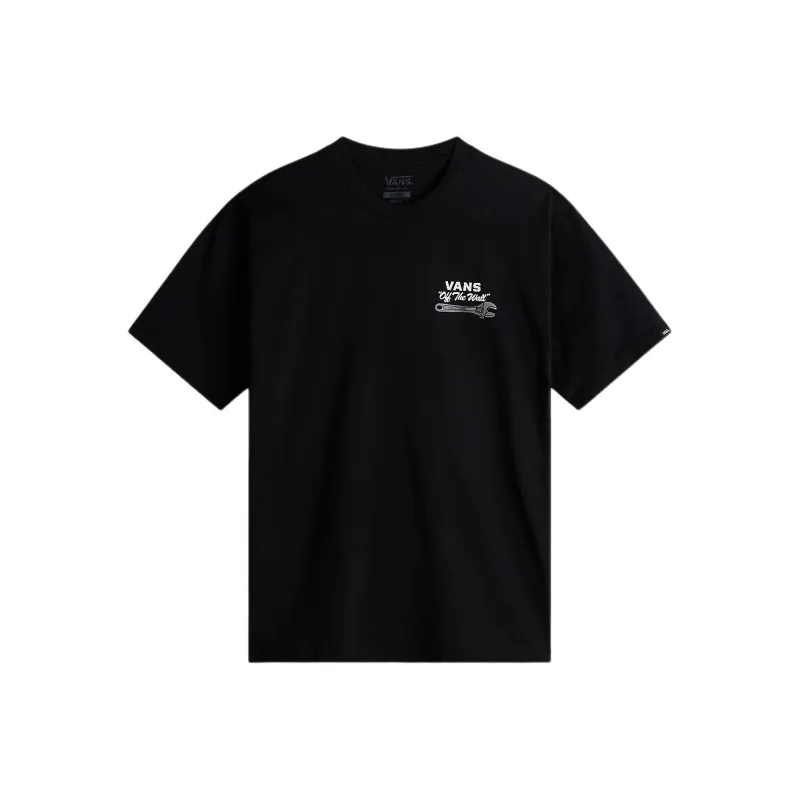 Vans Wrenched T Shirts Men Black-0