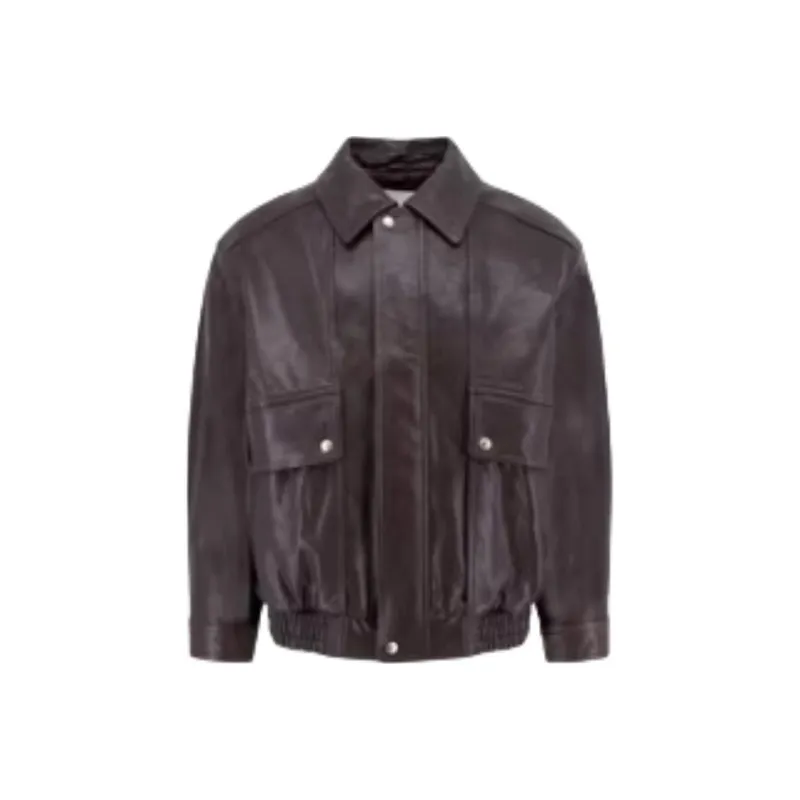 Dunst Oversized Leather Jacket-0