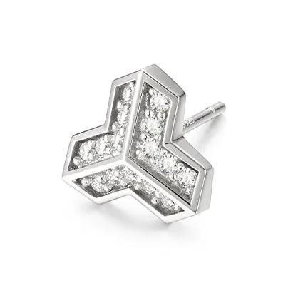 IDEAGEMER 925 Sterling Silver Earrings Men's-5