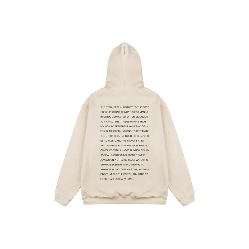 XINYINSU American Hoodie Unisex Black-9