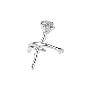 SHK Sterling Silver Clip On Earrings Unisex