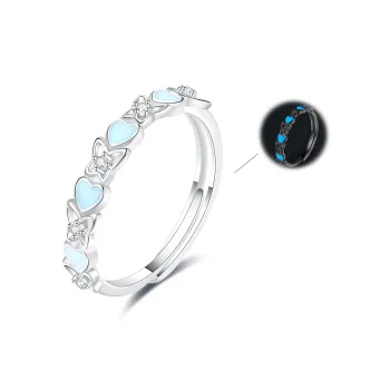 LAOYINFANG 999 Fine Silver Rings Women's