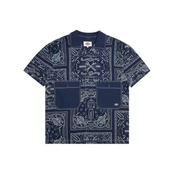 Dickies Shirts Men Marine Blue