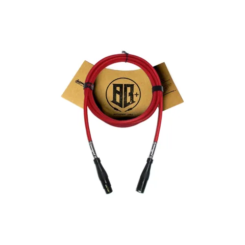 SAMGOOL+ SK.II Red Woven Collection Microphone, Cannon Male/Female, Large Three Core Balanced Cable Guitar Accessories