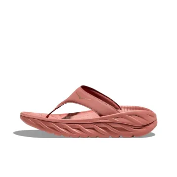 HOKA ONE ONE Ora Recovery Flip EVA Quick Dry Flip Flops Women's Coral