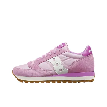 Saucony Jazz Original Anti Slip Wear Resistant Low Top Casual Shoes Women's Pink