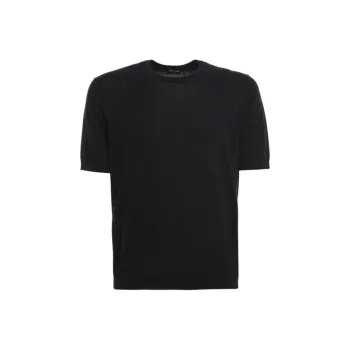 Drumohr Short Sleeved Crewneck Knitted Jumper