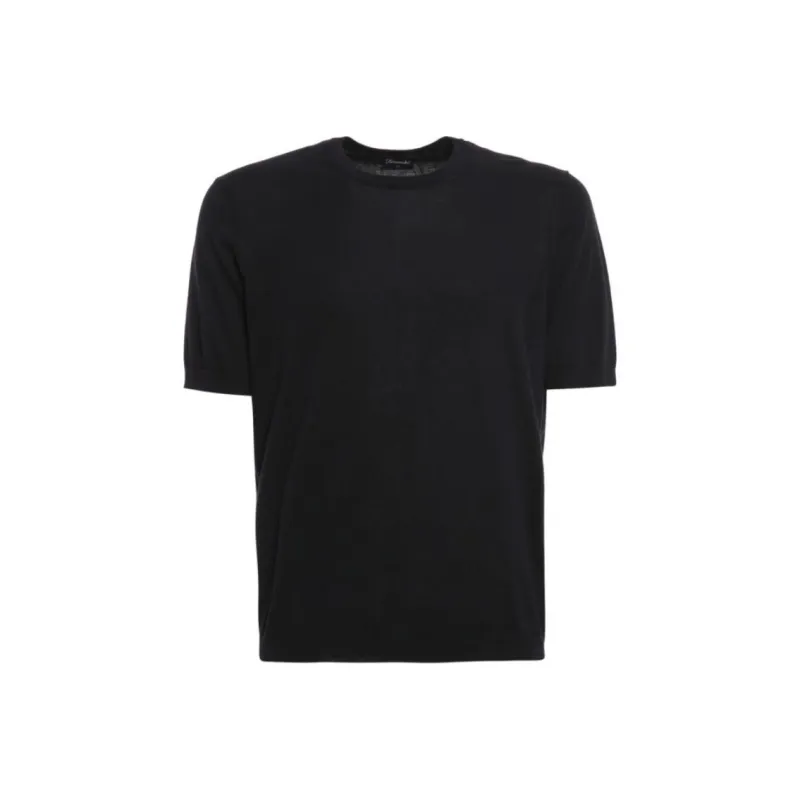 Drumohr Short Sleeved Crewneck Knitted Jumper-0
