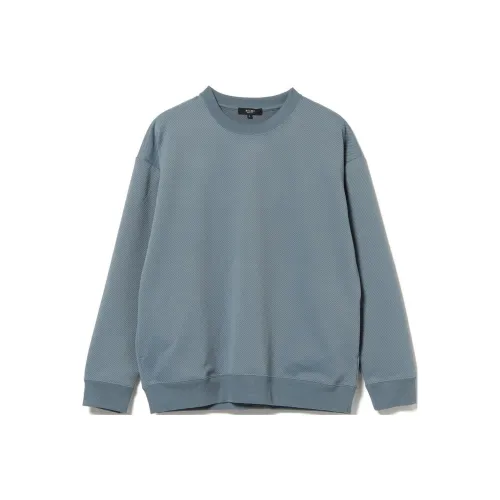 Beams Sweatshirt Men's Smoke Blue