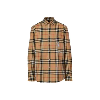 Burberry Shirt Men's Archive Beige
