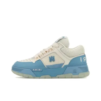 AMIRI MA 1 Low Top Skateboard Shoes Men's Blue