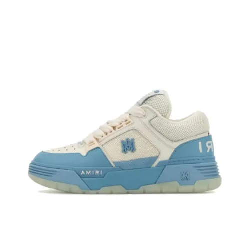 AMIRI MA 1 Low Top Skateboard Shoes Men's Blue