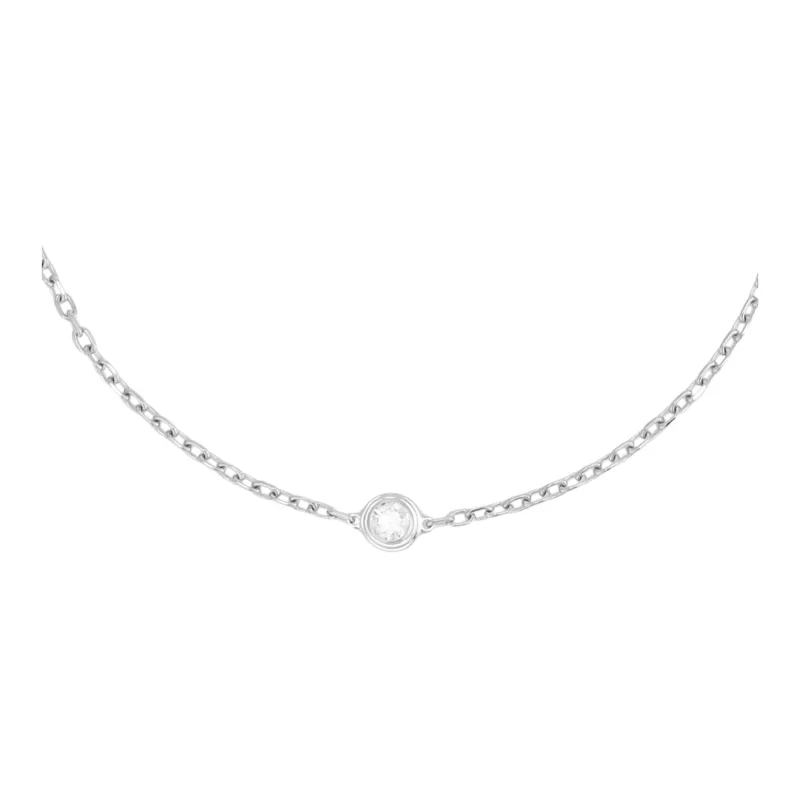 CARTIER D'Amour Collection 18K White Gold Bracelets Unisex-2