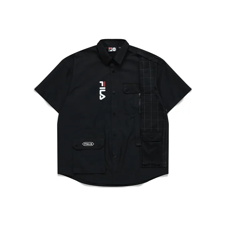 FILA FUSION x Cell Fusion C Shirt Men's Black-0