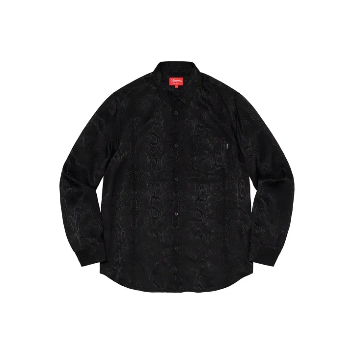 Supreme Floral Silk Jacquard Shirt-0