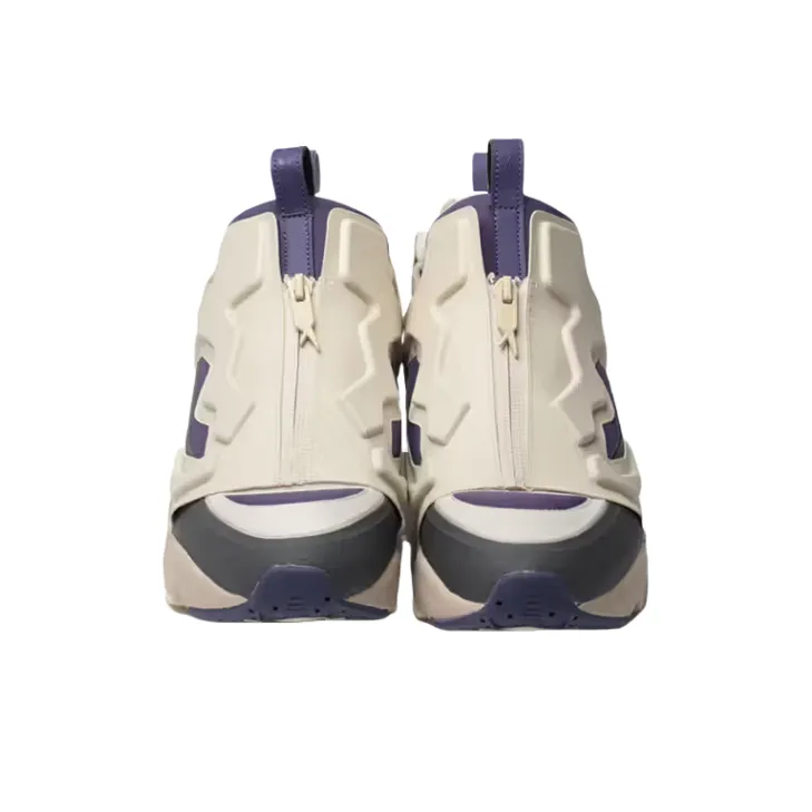 Footpatrol X Hiking Patrol x Reebok Instapump Fury Anti Slip Wear Resistant Low Top Casual Shoes Unisex Beige-4