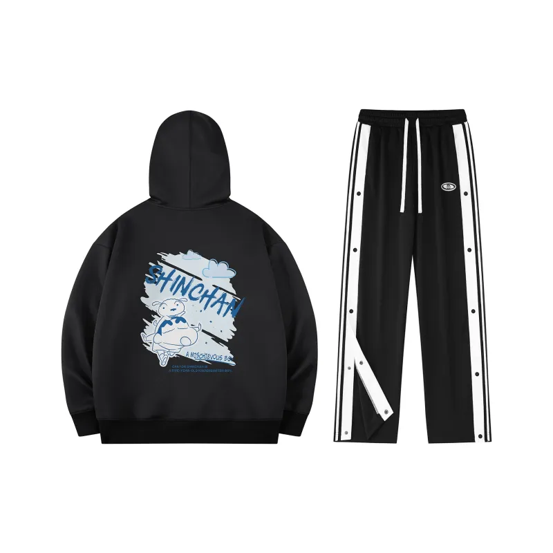 Crayon Shinchan Sweatshirt Set Unisex-7