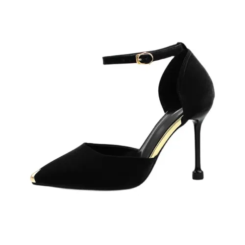 Medd Slim Heel High Heels 7CM Women's Black