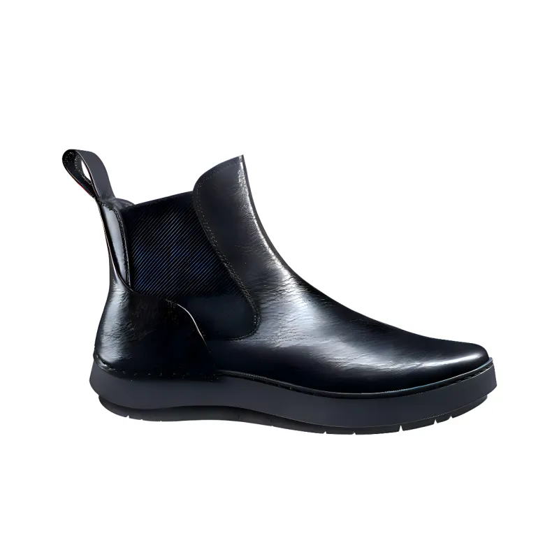 Trippen Solution Ankle Boots Men's Black-1