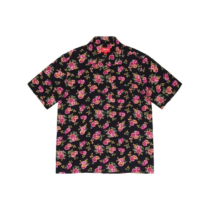 Supreme Floral Rayon S/S Shirt-1