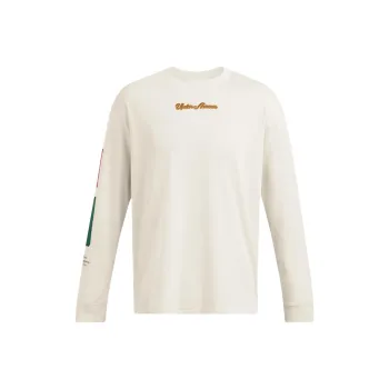 Under Armour CollegiateScript T Shirt Men's Peak White