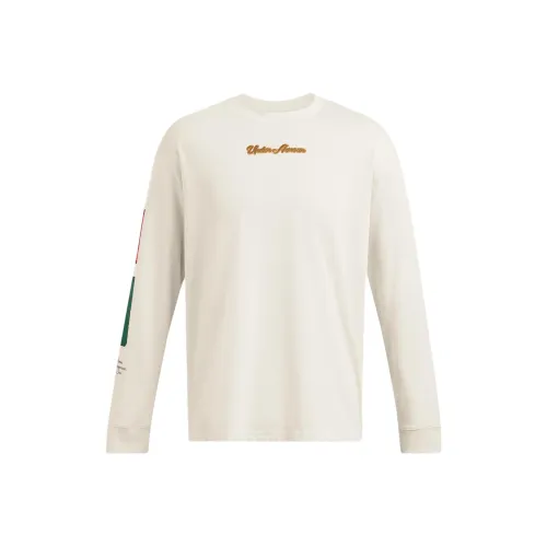 Under Armour CollegiateScript T Shirt Men's Peak White