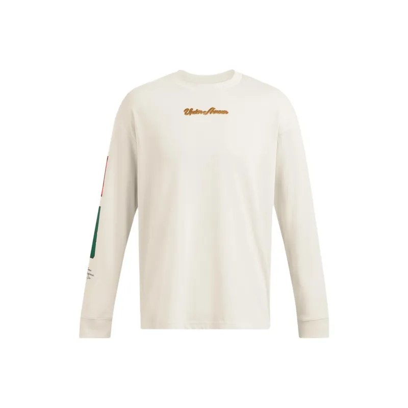 Under Armour CollegiateScript T Shirt Men's Peak White-0
