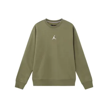 JORDAN FAS M J ESS FLC CREW GCEL Sweatshirts Men Medium Olive Green