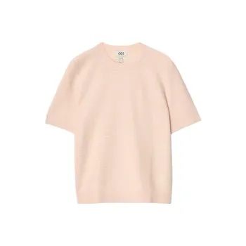 COS T Shirts Men Orange