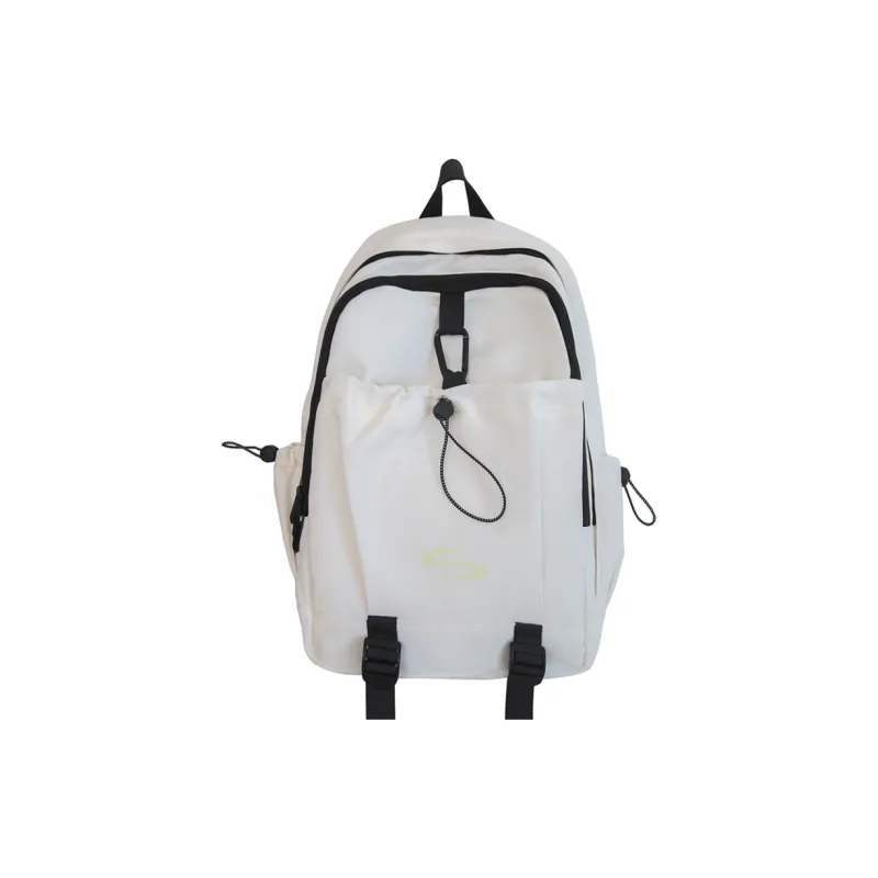 XIANGSU Nylon Backpack Unisex Red/Pink White/Black-11