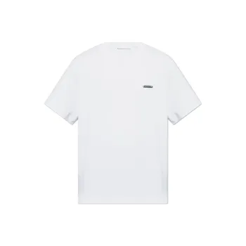 Helmut Lang Logo Embroidered Crewneck T Shirt