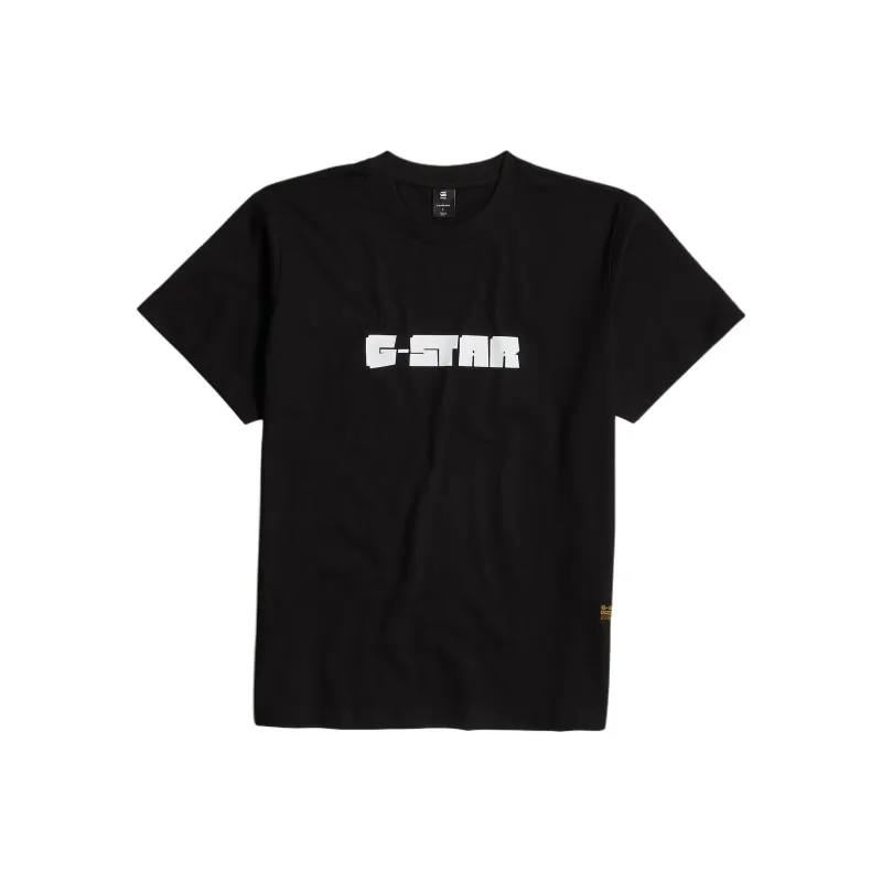 G STAR RAW T Shirt Unisex Pitch Black-0