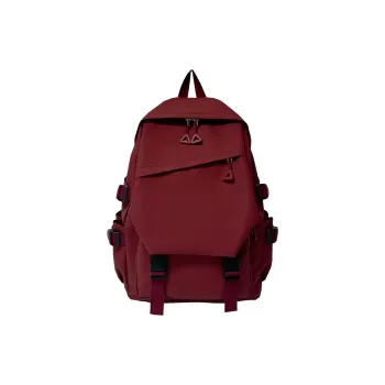 URBAN FOREST Oxford Backpack Unisex Red/Khaki/Black/Gray