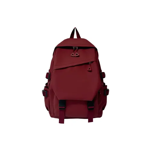 URBAN FOREST Oxford Backpack Unisex Red/Khaki/Black/Gray