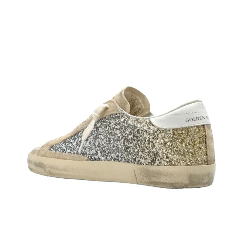 Golden Goose Super Star Low Top Skateboard Shoes Women's Light Umber-3