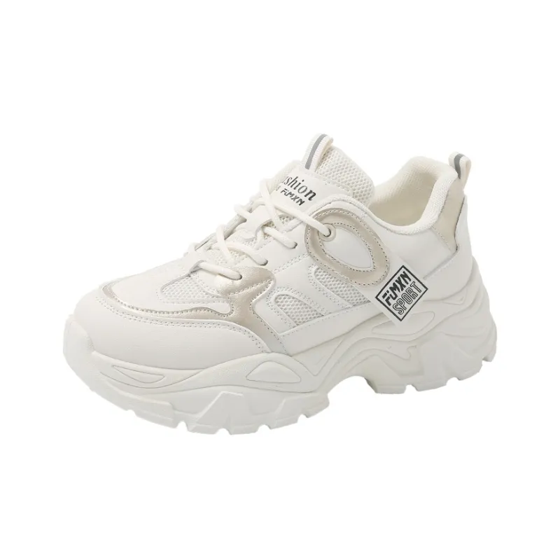 Puppytown Anti Slip Wear Resistant Low Top Chunky Sneakers Women's-8
