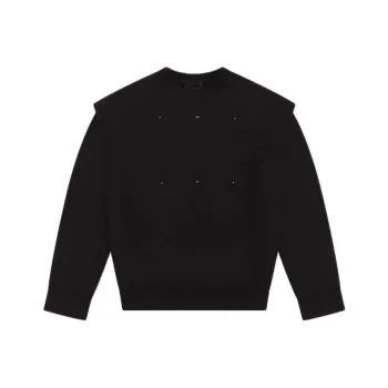 HELIOT EMIL Outline Logo Cotton Sweatshirt