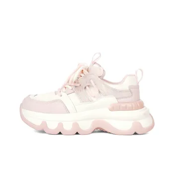 XIAOFAMIAO Wear Resistant Height Increasing Low Top Chunky Sneakers Women's