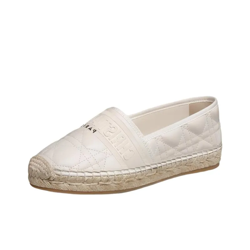 DIOR Granville Espadrilles Women's White-2