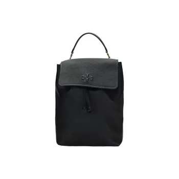 TORY BURCH Thea Calfskin Backpack Women's Black