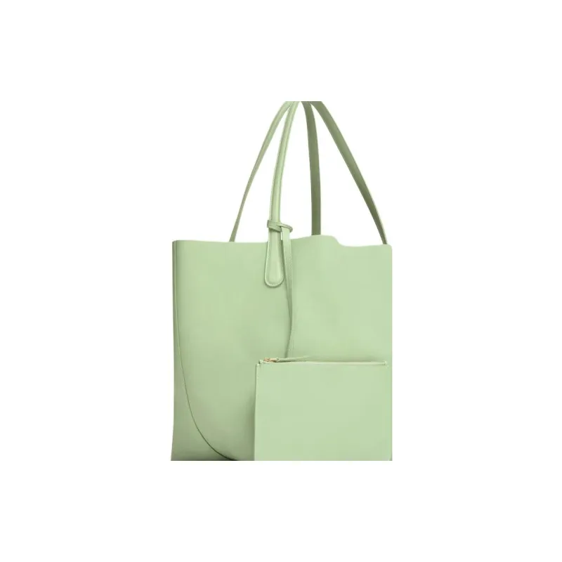 MANSUR GAVRIEL Calfskin Tote Bag Shopping Bag Shoulder Bag Handbag Women's Green-4