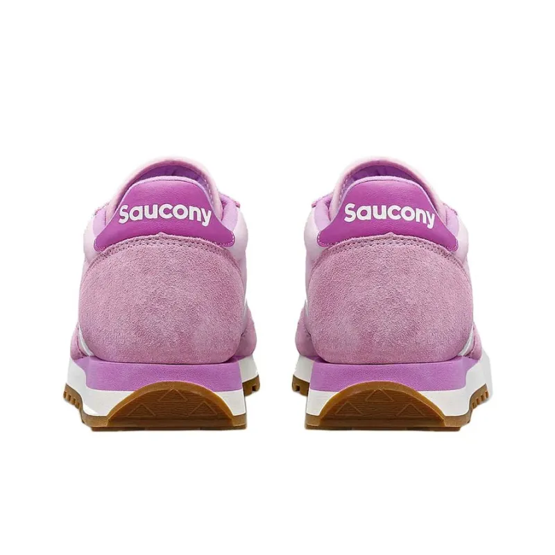 Saucony Jazz Original Anti Slip Wear Resistant Low Top Casual Shoes Women's Pink-4