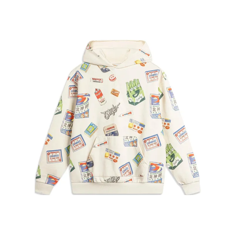 LINING Sweatshirts Unisex Ecru-0