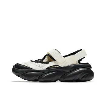 Anta Anti Slip Wear Resistant River Trekking Shoes Women's White Black