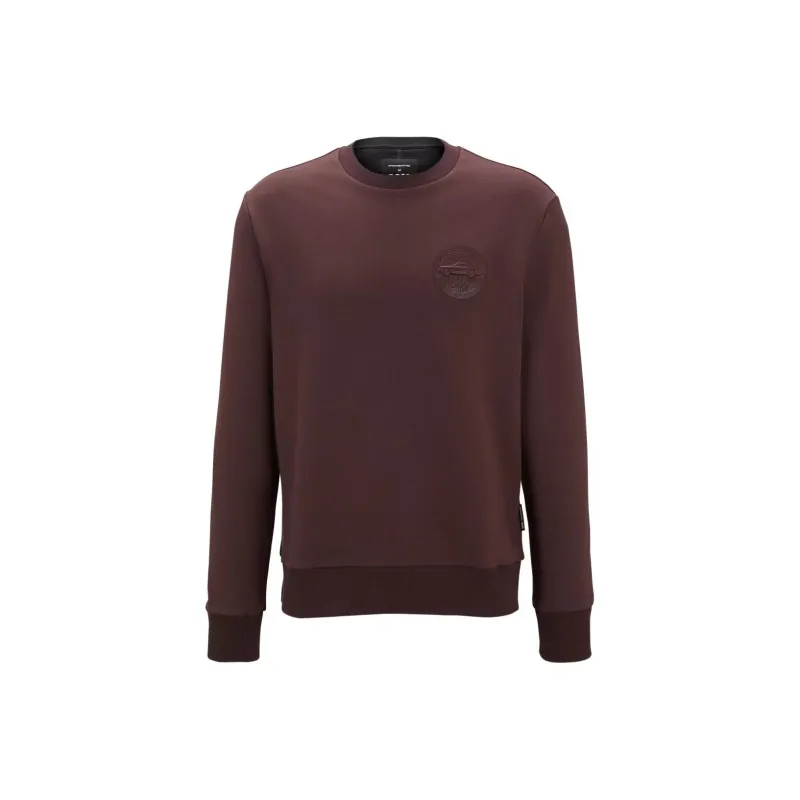 HUGO BOSS X Porsche Logo appliqué Sweatshirt-0