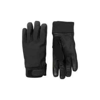 SEALSKINZ Polyester, Elastane, Polyurethane, Goat Leather Gloves Unisex Black