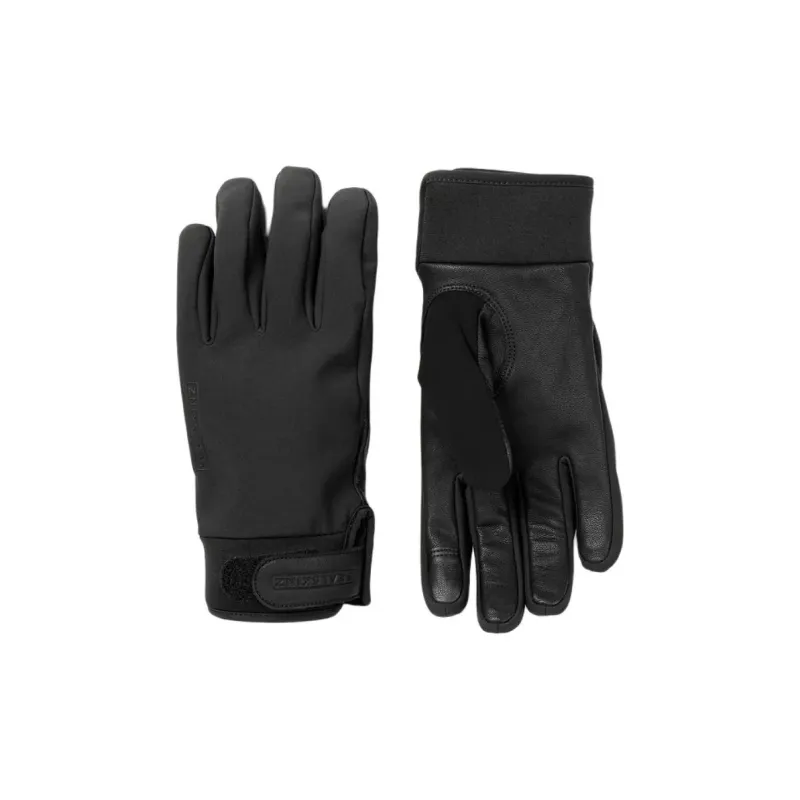 SEALSKINZ Polyester, Elastane, Polyurethane, Goat Leather Gloves Unisex Black-0