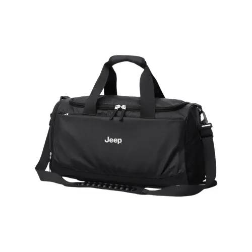 Jeep Polyester Gym Bag Tubas Men's Black