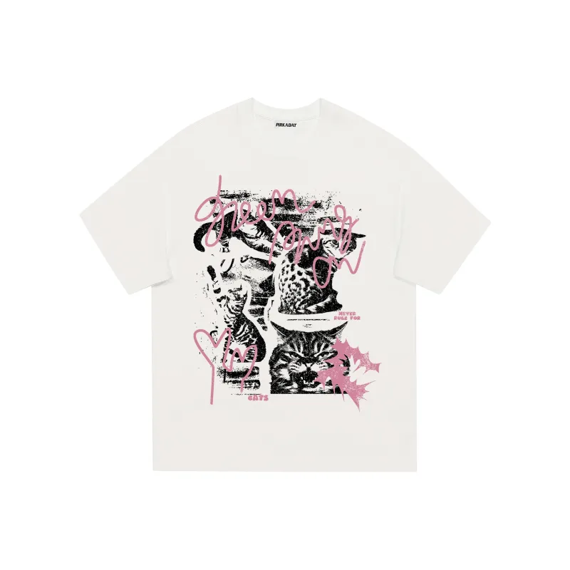 NEVER RULE T Shirt Unisex White-0